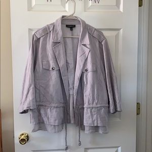 Lane Bryant Linen Jacket